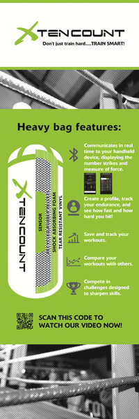 Bluetooth Enabled White 48" Heavy Bag